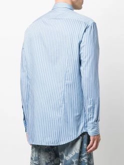 ETRO chemise boutonnée à logo brodé