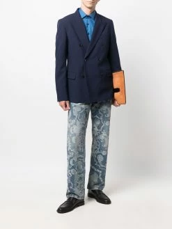 ETRO chemise rayée à boutonnière