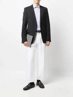 ETRO chemise boutonnée à logo brodé