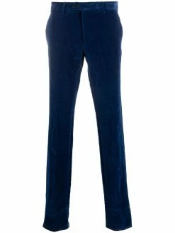 ETRO pantalon slim en velours