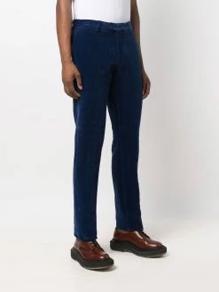 ETRO pantalon slim en velours