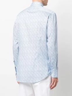 ETRO chemise à logo brodé