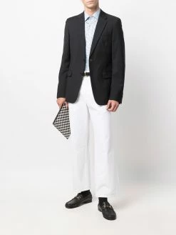 ETRO chemise à logo brodé