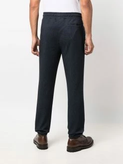 ETRO pantalon droit à imprimé cachemire