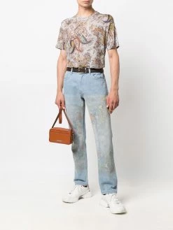 ETRO t-shirt à imprimé cachemire