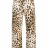 ETRO pantalon à imprimé léopard