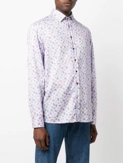 ETRO chemise à imprimé cachemire