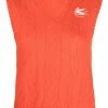 ETRO débardeur en maille torsadée