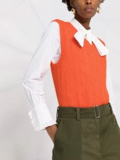 ETRO débardeur en maille torsadée