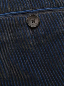 ETRO pantalon droit en velours côtelé