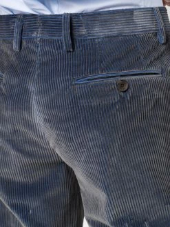 ETRO pantalon droit en velours côtelé