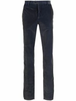 ETRO pantalon droit en velours côtelé