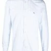 ETRO chemise rayée à logo brodé