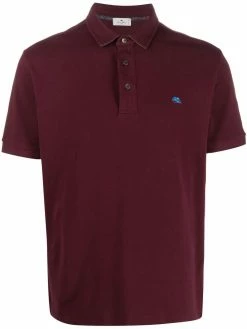 ETRO polo à logo brodé