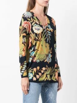 ETRO blouse à fleurs