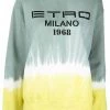 ETRO sweat tie-dye à logo imprimé