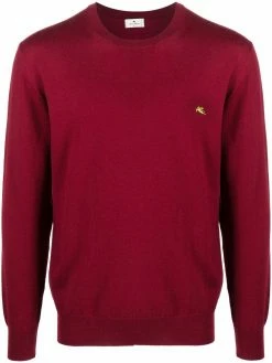 ETRO pull à logo brodé