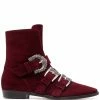 ETRO bottines en daim à boucles