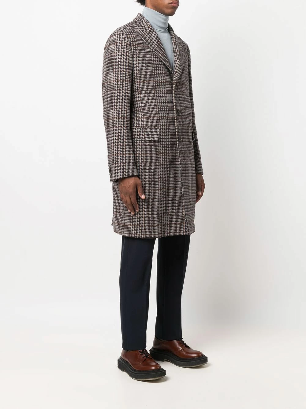 ETRO Faible Prix Manteau à chevrons pardessus homme 3 ETRO manteau à chevrons