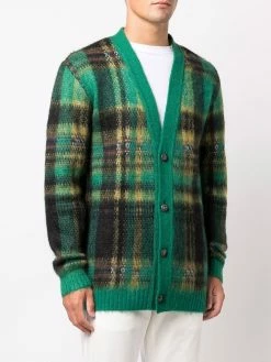 ETRO cardigan à motif tartan