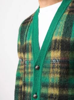 ETRO cardigan à motif tartan