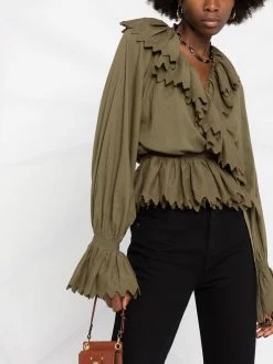 ETRO blouse à volants