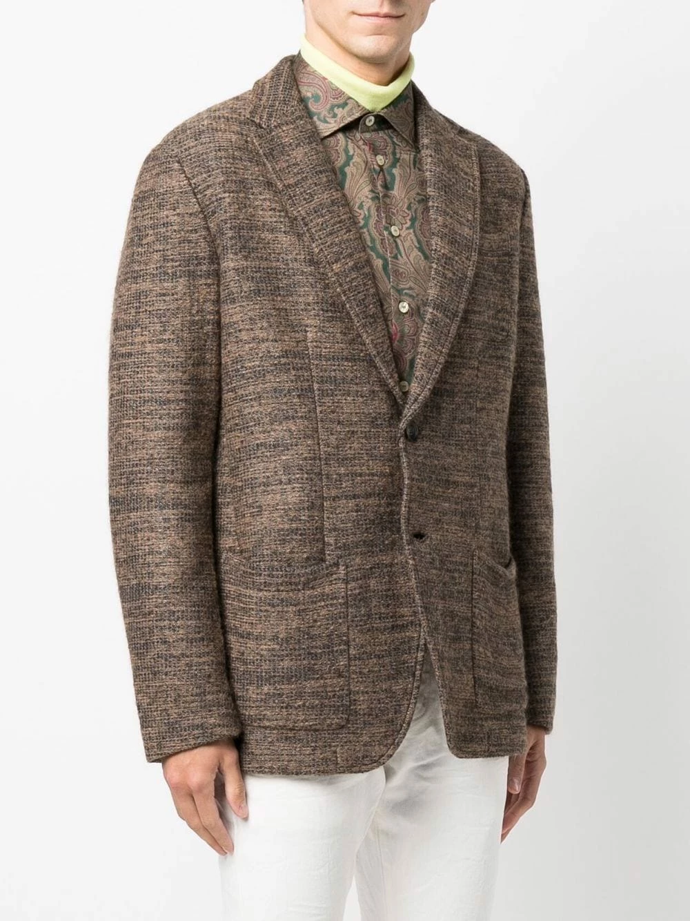 ETRO Prix Exclusifs Blazer à simple boutonnage blazers homme 3 ETRO blazer à simple boutonnage