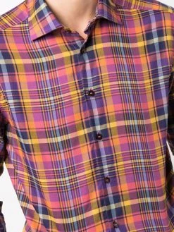 ETRO chemise à motif tartan