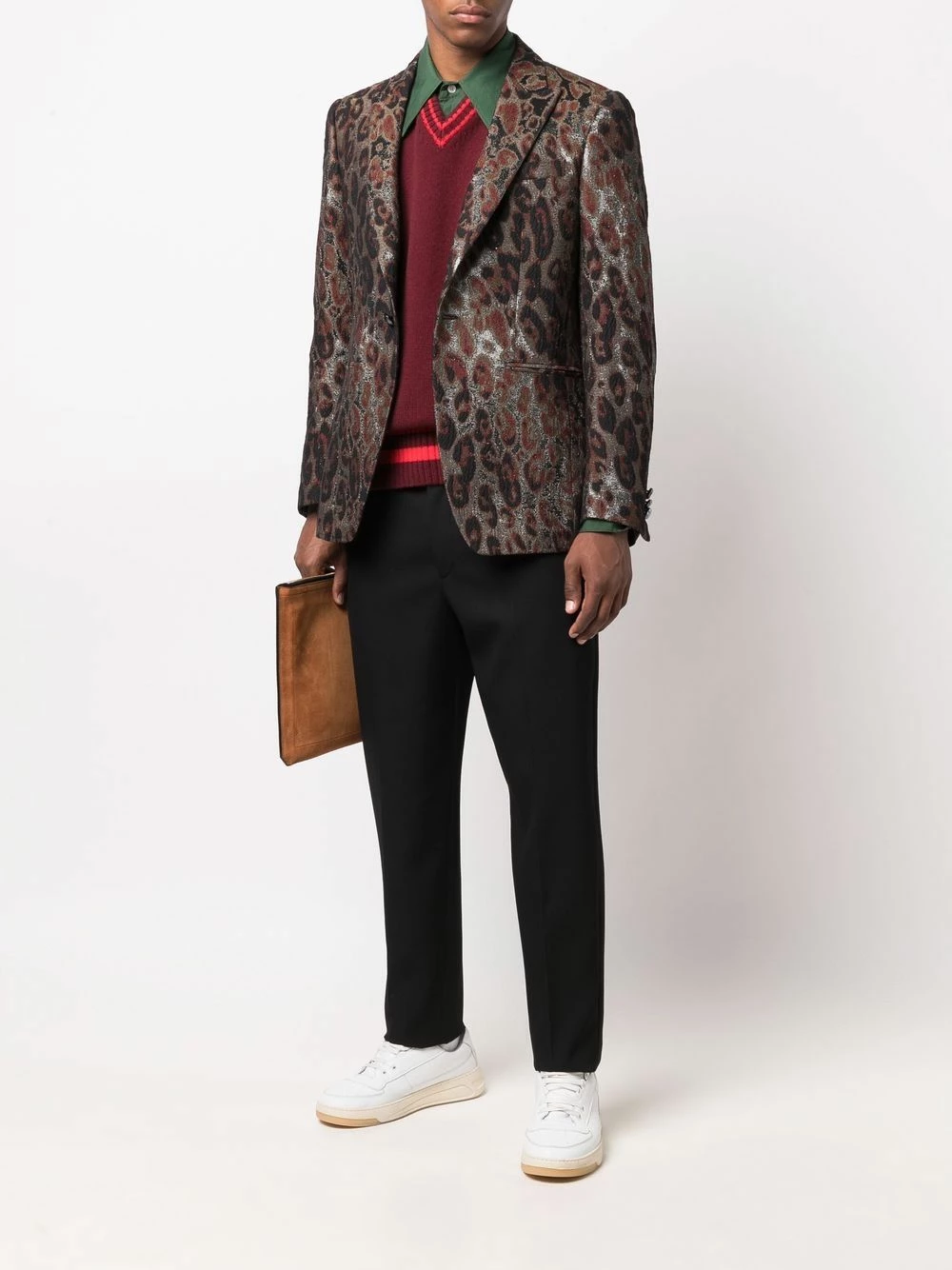 ETRO Prix Favorable Blazer à motif léopard blazers homme 2 ETRO blazer à motif léopard