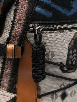 ETRO sac à dos imprimé à fermeture zippée