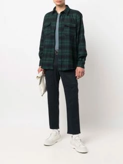 ETRO pantalon droit à taille mi-haute