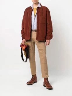 ETRO pantalon slim à taille mi-haute