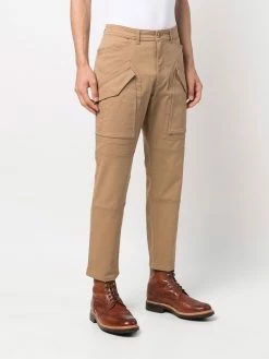 ETRO pantalon slim à taille mi-haute