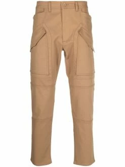 ETRO pantalon slim à taille mi-haute