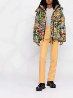 ETRO doudoune à imprimé graphique