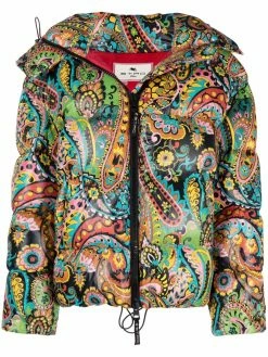 ETRO doudoune à imprimé graphique