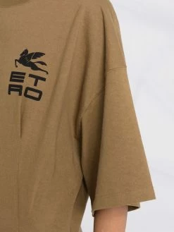 ETRO robe à logo imprimé