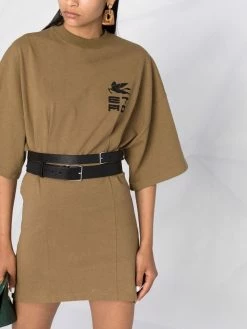 ETRO robe à logo imprimé