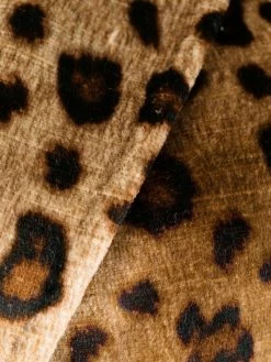 ETRO manteau boutonné à motif léopard