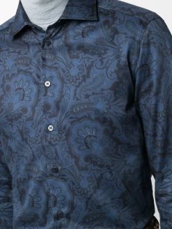 ETRO chemise à imprimé cachemire