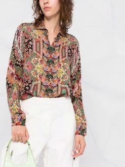 ETRO chemise à imprimé cachemire
