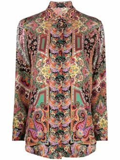 ETRO chemise à imprimé cachemire