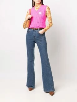 ETRO débardeur en maille torsadée