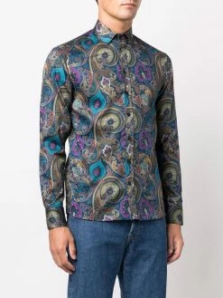 ETRO chemise à imprimé cachemire