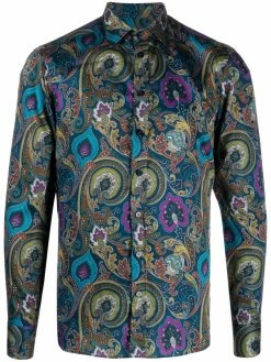 ETRO chemise à imprimé cachemire