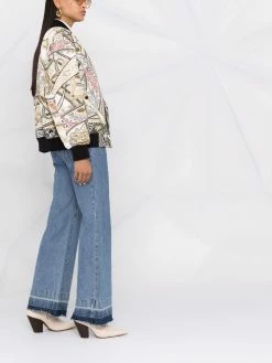 ETRO veste bomber zippée à design réversible