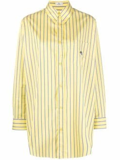 ETRO chemise rayée à boutonnière