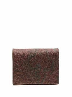 ETRO portefeuille pliant à motif cachemire