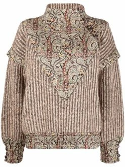 ETRO pull à col montant