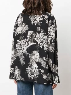 ETRO blouse en soie à col lavallière